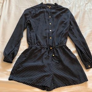 Michael Kors Polka Dot Romper